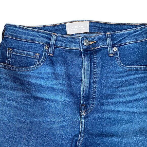 Everlane The Curvy High Rise Skinny Jean Denim Blue Size 30 - Picture 2 of 7